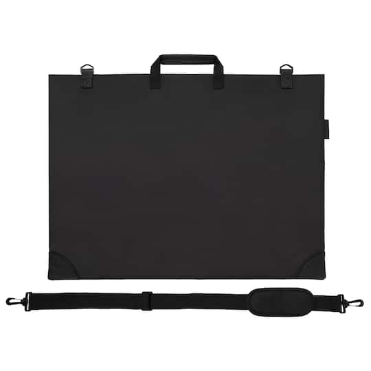 20" x 26" Black Folding Portfolio by Artist's Loft®